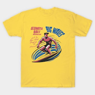 Uluwatu surf spot Bali, Indonesia.Vintage T-Shirt